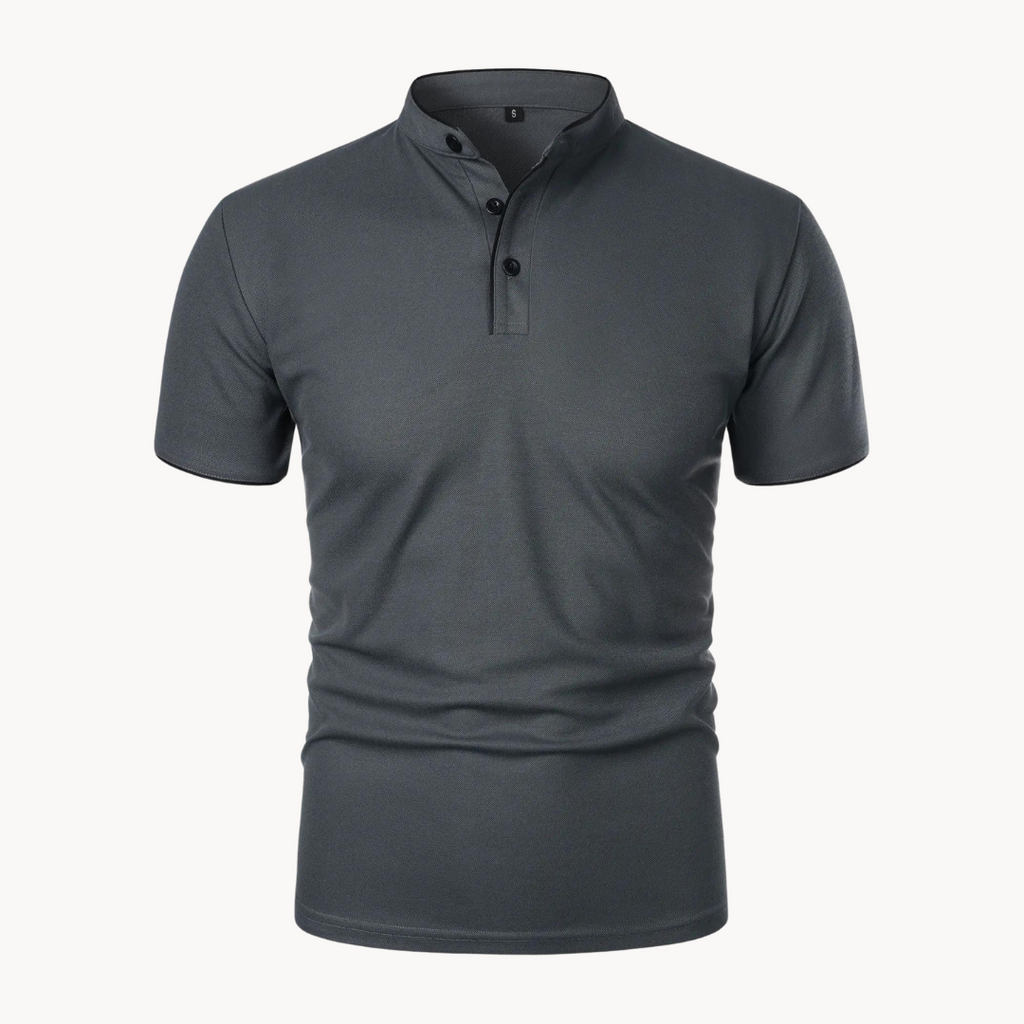 Alejandro | Polo de Punto Texturizado para Hombre con Cuello Oficial 6