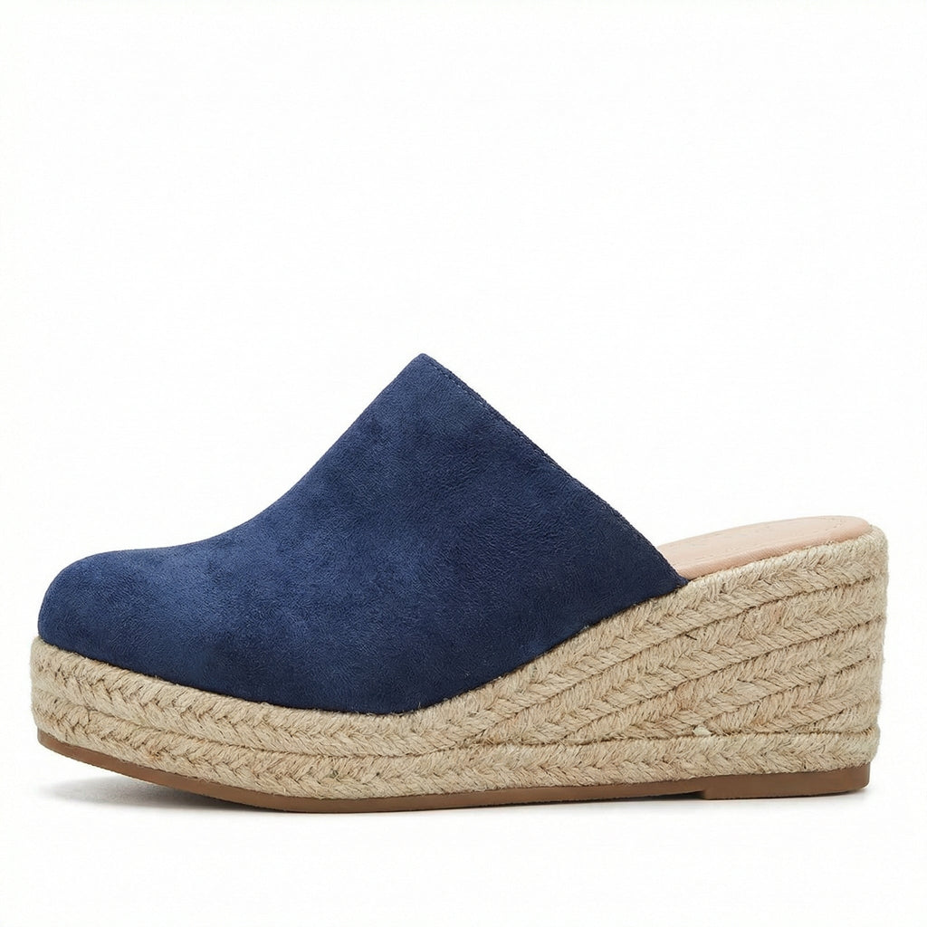 AlpargataMarina | Cómodas Elegantes Mules Mujer Con Cuña Verano 0