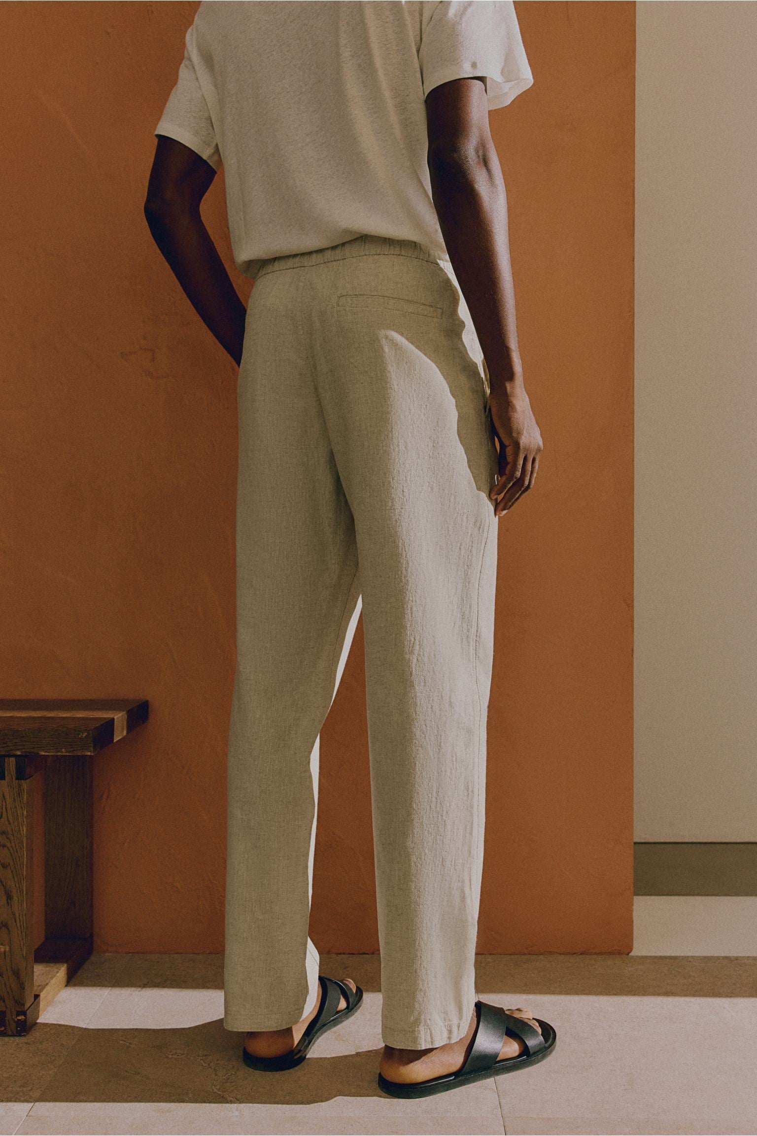 Andrés | Pantalones de Corte Relajado para Hombre con Cintura Elástica 5