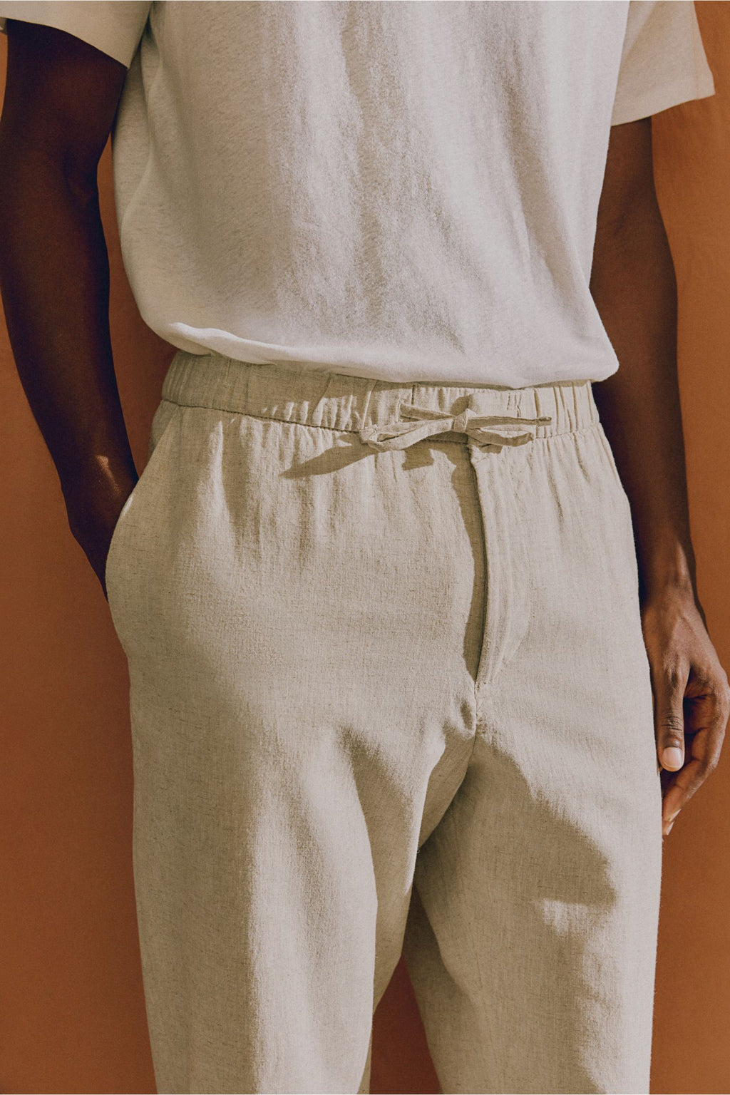 Andrés | Pantalones de Corte Relajado para Hombre con Cintura Elástica 6