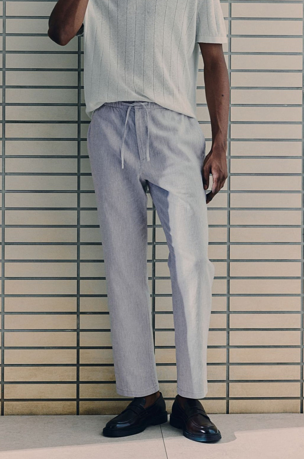 Andrés | Pantalones de Corte Relajado para Hombre con Cintura Elástica 7