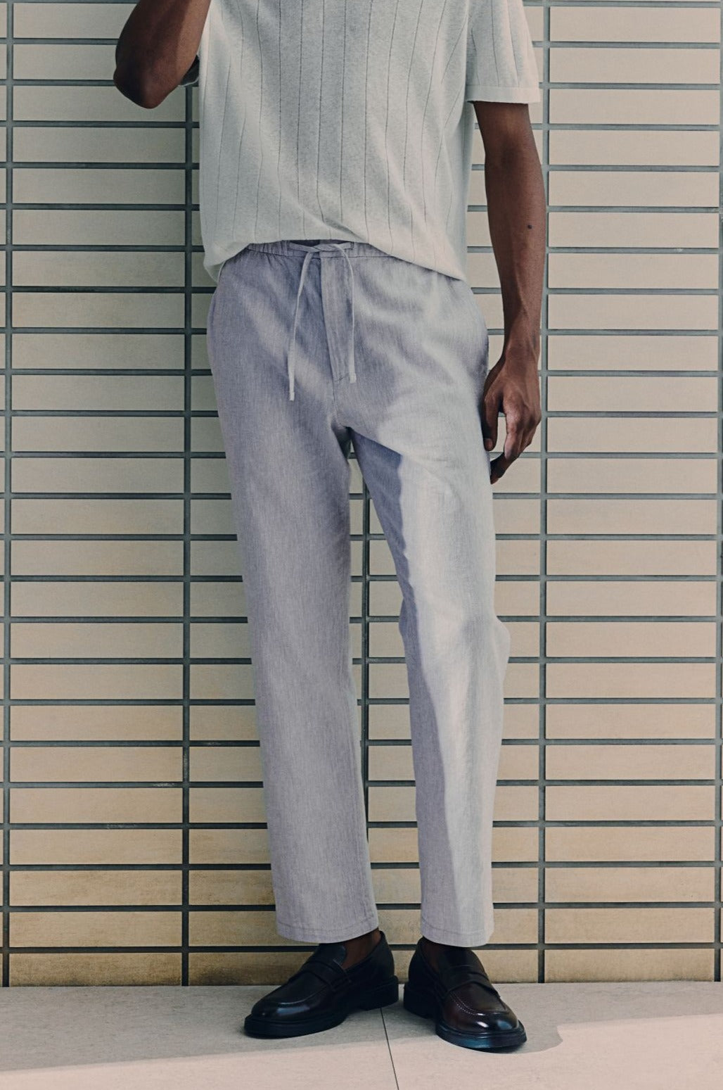 Andrés | Pantalones de Corte Relajado para Hombre con Cintura Elástica 7