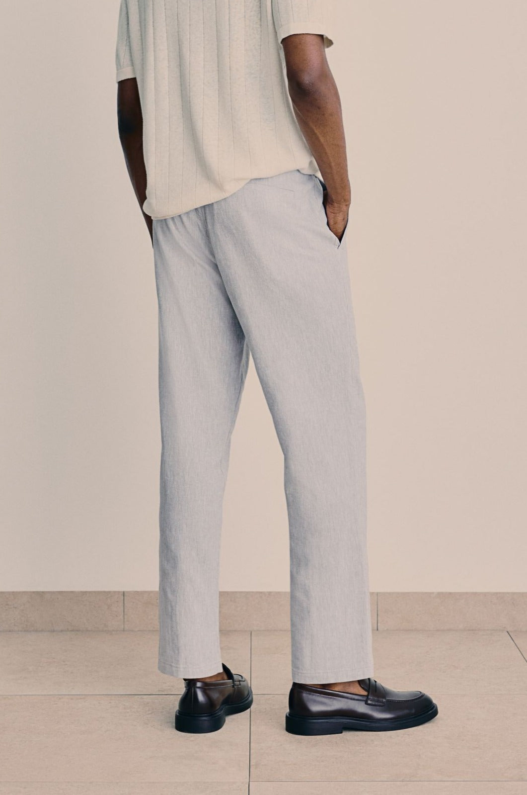 Andrés | Pantalones de Corte Relajado para Hombre con Cintura Elástica 8