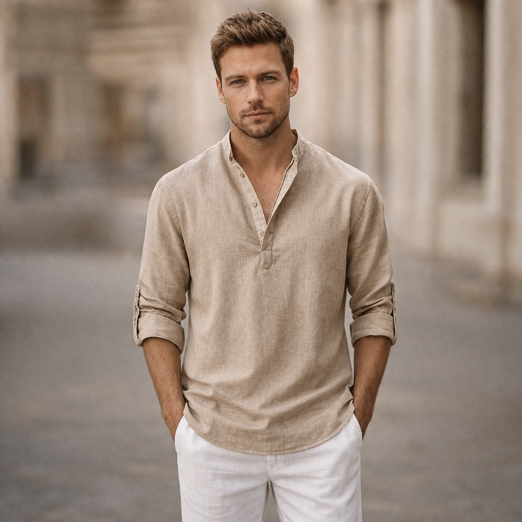 Diego | Camisa Holgada Transpirable para Hombre 1