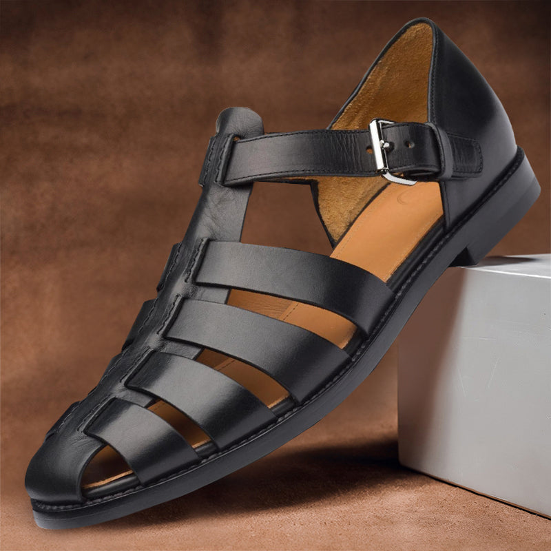 Ethan | Elegantes Sandalias de Cuero Premium para Hombre 5