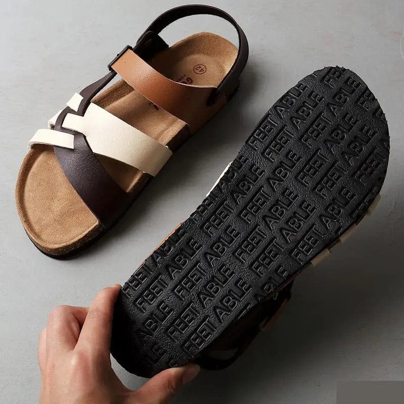 Ethan | Sandalias Clásicas Ortopédicas de Piel 2