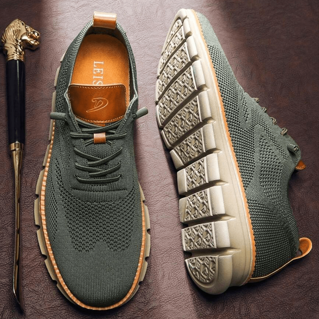 LETTO – Zapatillas ortopédicas transpirables para hombre