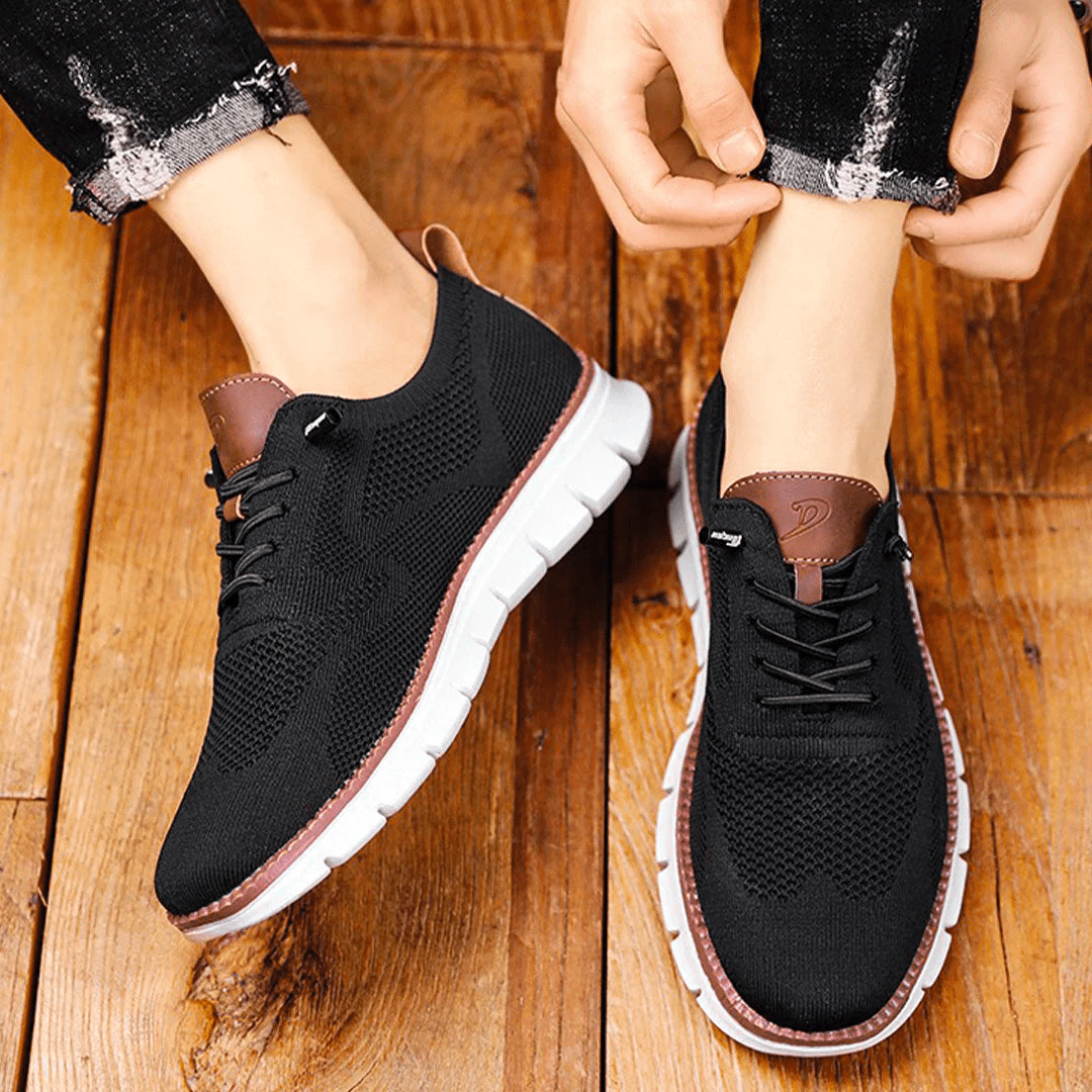 LETTO – Zapatillas ortopédicas transpirables para hombre