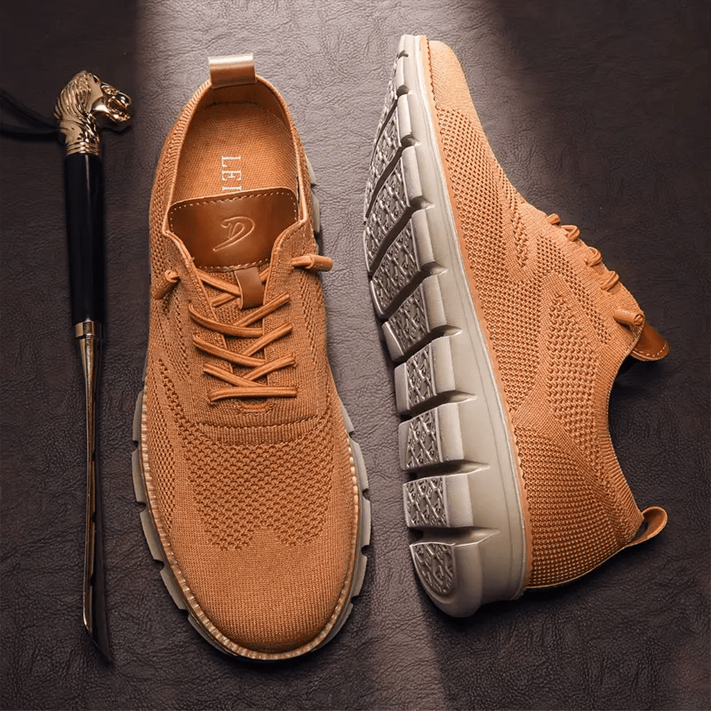 LETTO – Zapatillas ortopédicas transpirables para hombre