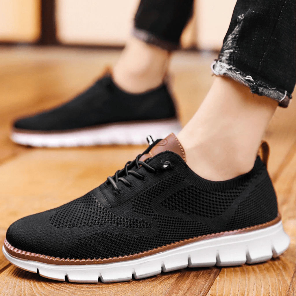 LETTO – Zapatillas ortopédicas transpirables para hombre