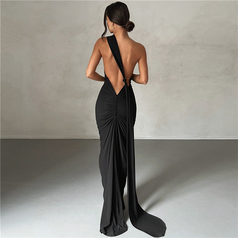 Eula | Vestido Largo Elegante con Espalda Descubierta | Diseño Sofisticado para Eventos Especiales 4