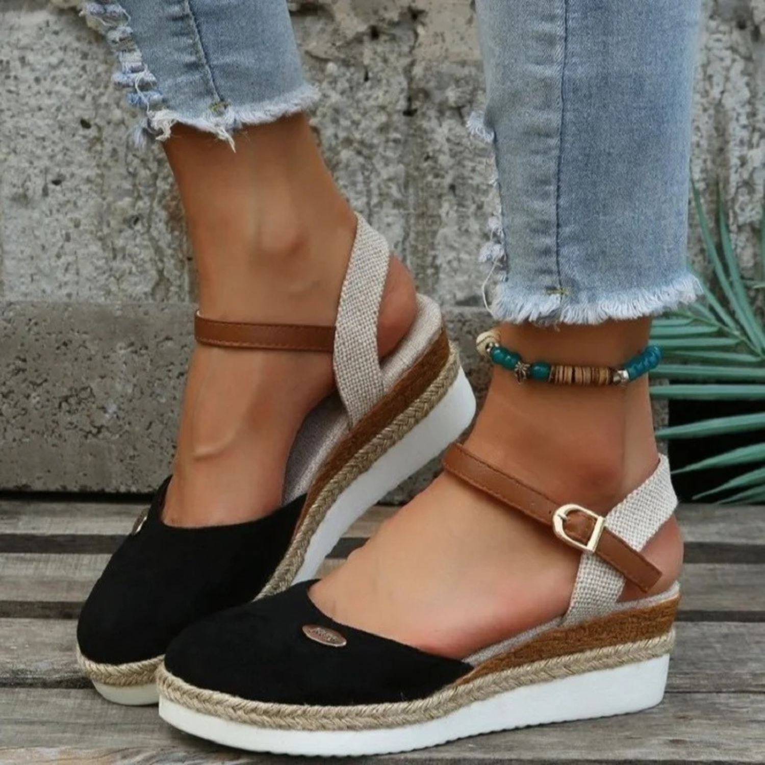 Mia | Coloridas Sandalias Bohemias Hechas a Mano 0