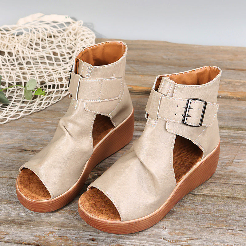Mia | Elegantes Sandalias de Cuña para Mujer 0