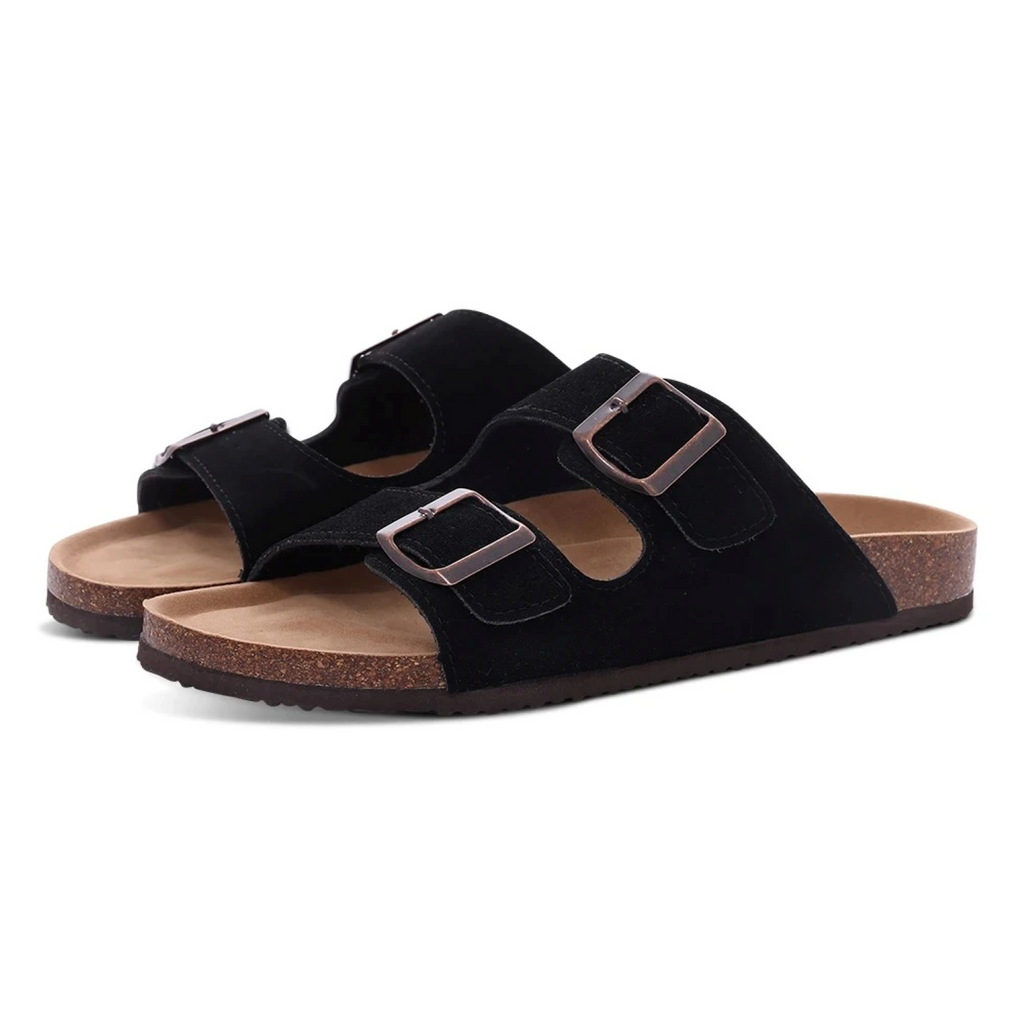 Mia | Sandalias Abiertas Ligeras con Doble Hebilla 7
