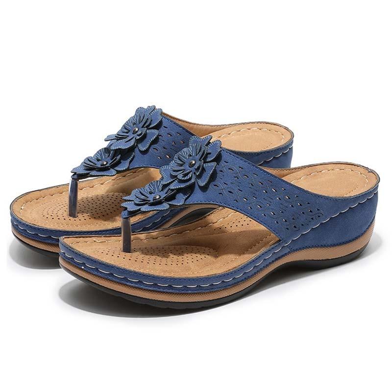 Sofía | Elegantes Sandalias Mujer con Plataforma Floral 6