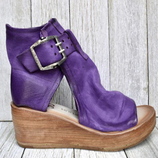 Sofia | Elegantes Sandalias Plataforma Rosa para Mujer 3