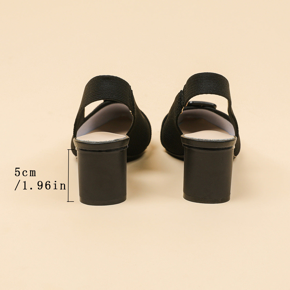 Sofia | Elegantes Sandalias de Tacón Grueso con Punta Cerrada 3