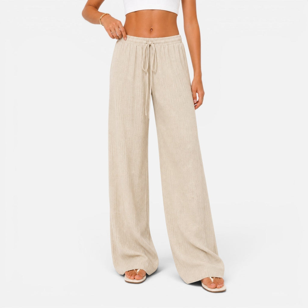 Sofía | Pantalón Palazzo Ajustable para Mujer con Cintura Elástica 0