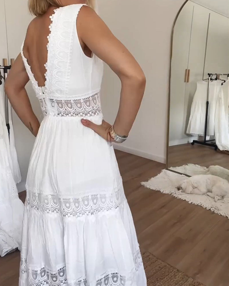 Vestidos Largos Mujer | Vestido Largo Boho con Diseño Fluido | Ideal para Verano y Comodidad 1