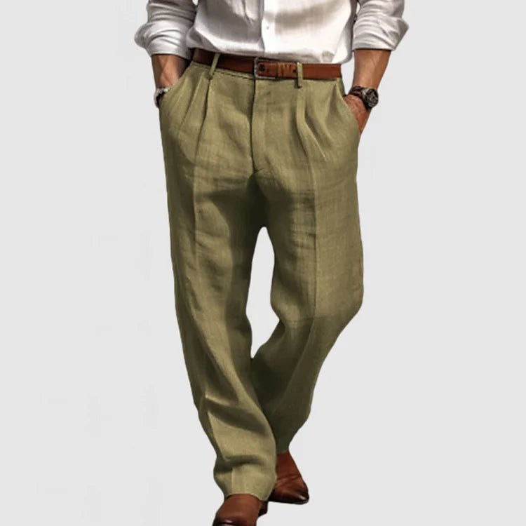 Adrián | Pantalón Clásico Recto Casual Para Hombre - Noa Lagos