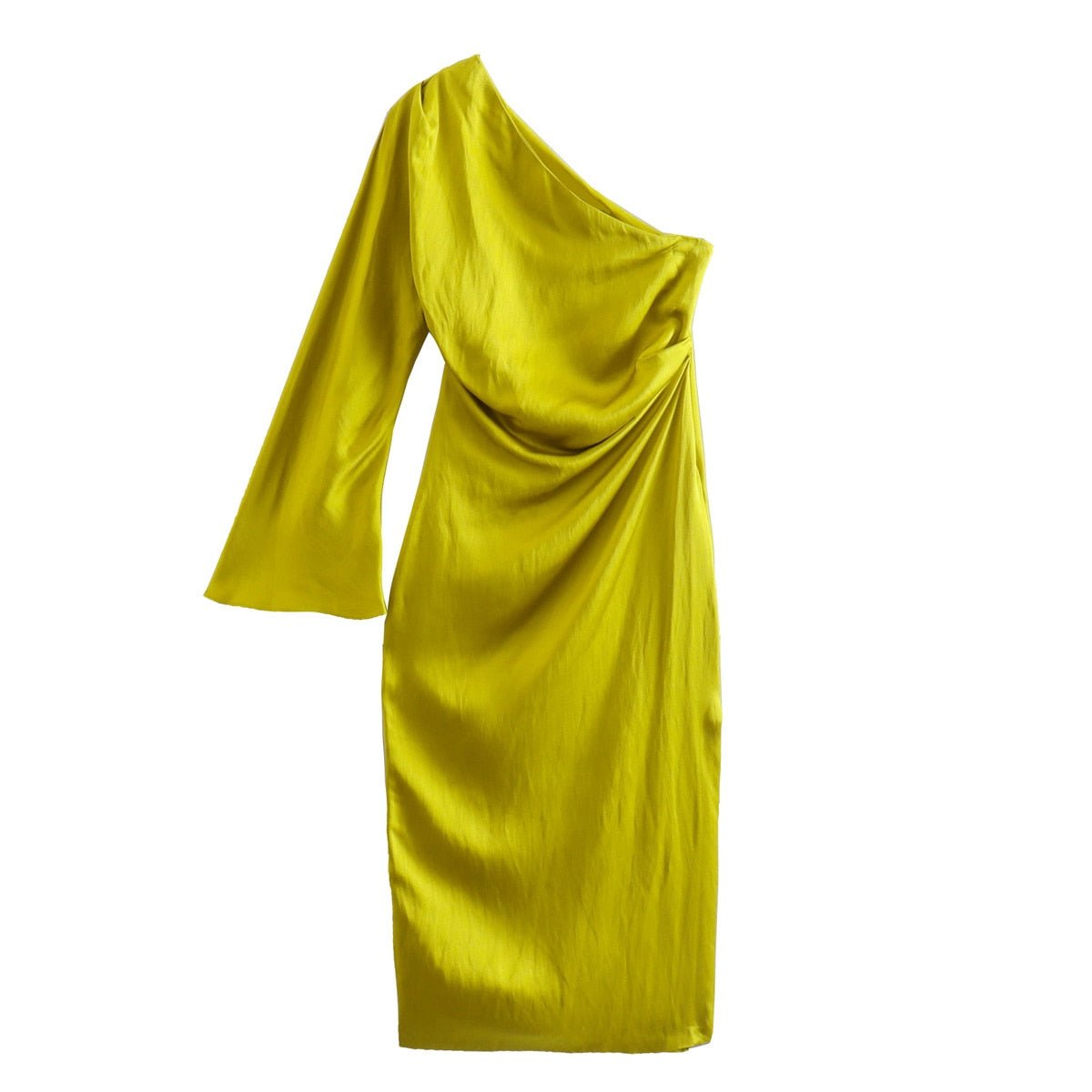 Ava | Elegante Vestido Midi Asimétrico - Noa Lagos