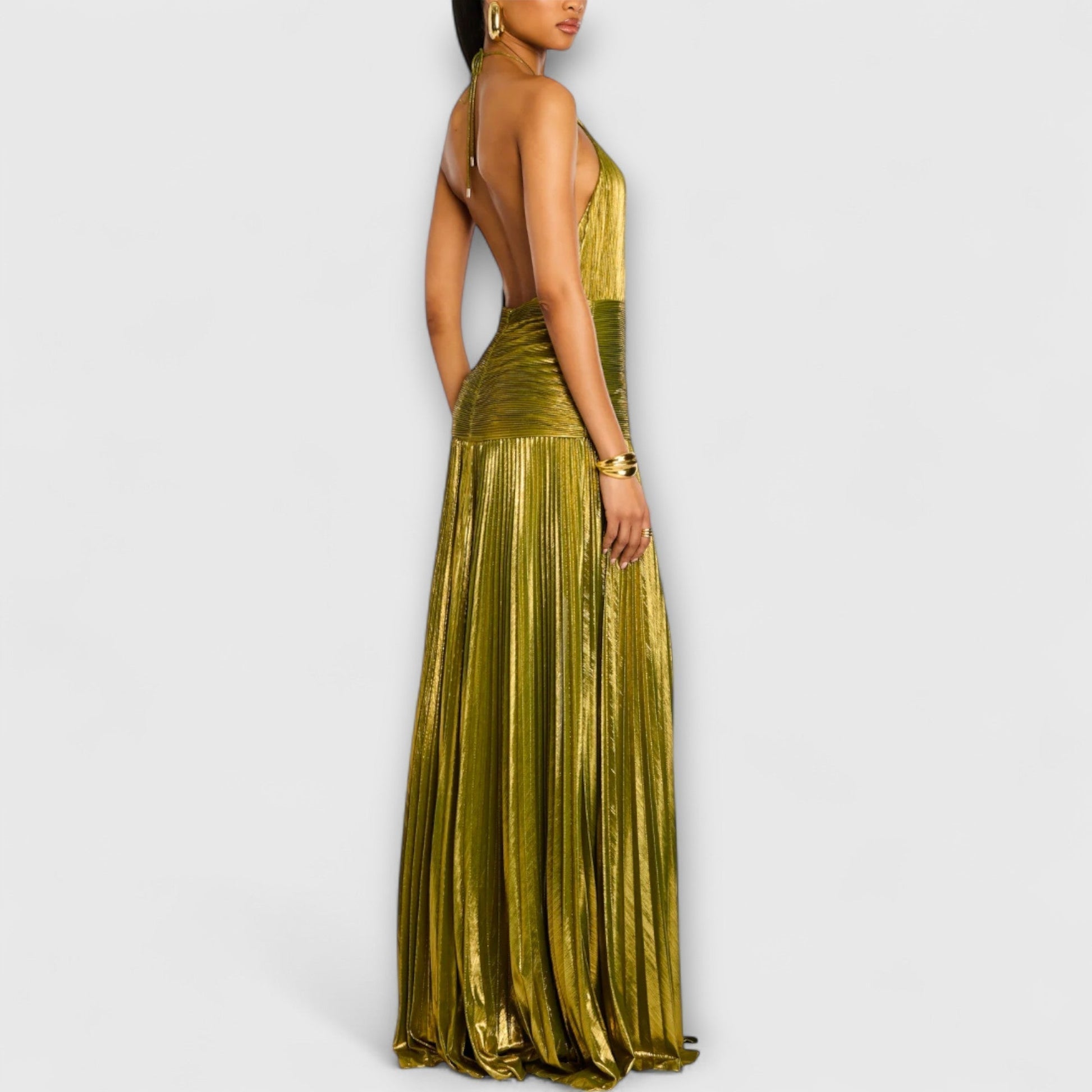 CELESTE Vestido de Noche | Elegante Vestido Largo con Abertura Lateral para Eventos Especiales - Noa Lagos