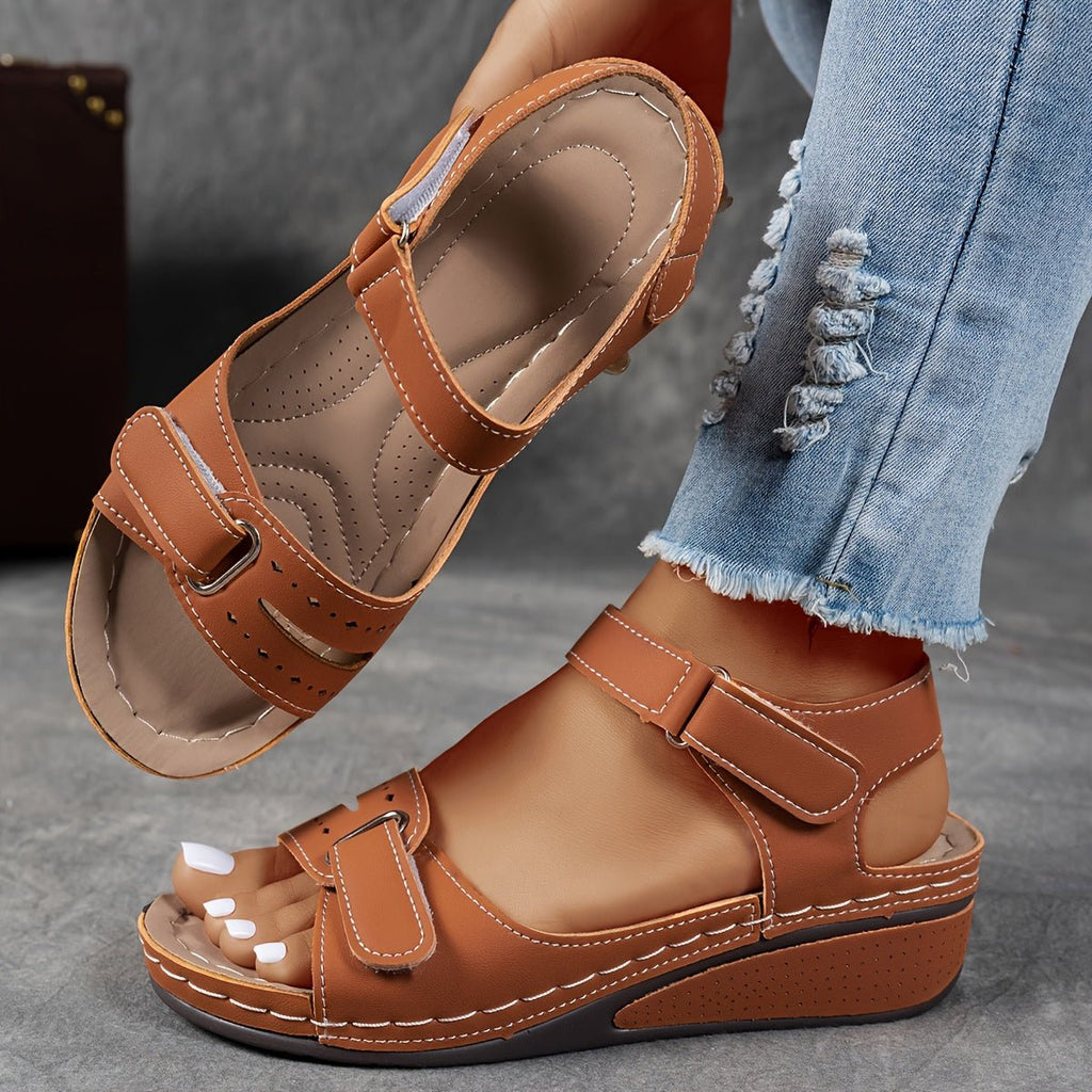 Isabella | Elegantes Sandalias de Cuña para Mujer con Plataforma - Noa Lagos