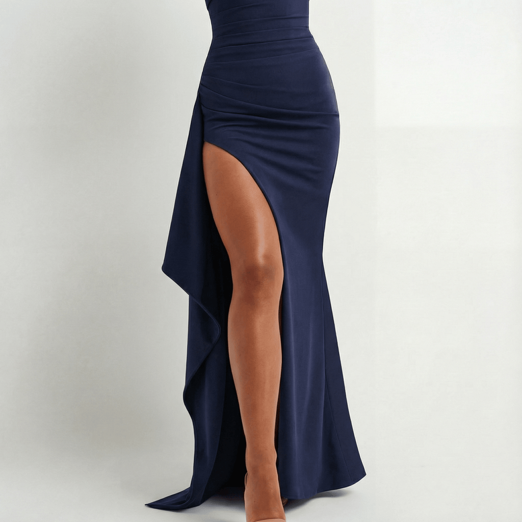 Luz de Luna | Elegante Vestido Largo Mujer Con Hombros Descubiertos - Noa Lagos