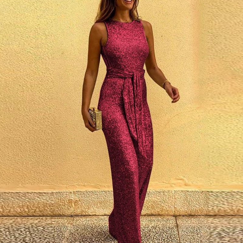 Mia | Elegante Mono Brillante con Hombros Abiertos - Noa Lagos