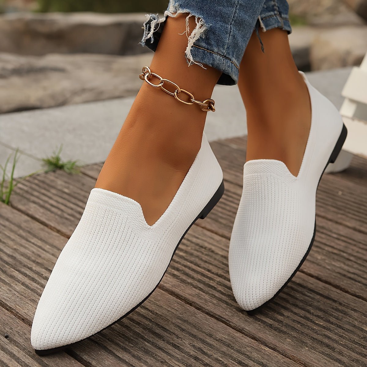 Mia | Elegantes Zapatos Planos Mujer Cómodos y Modernos - Noa Lagos