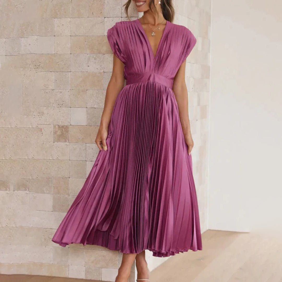 Sofia | Vestido de Mujer Largo Plisado - Noa Lagos