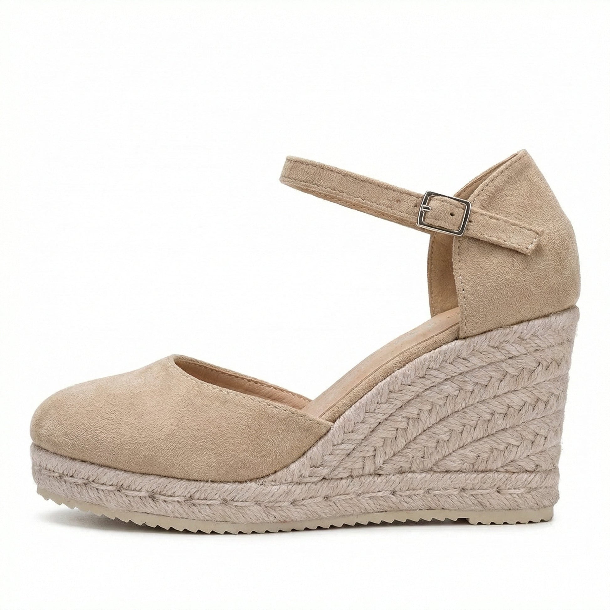VeranoLuxe | Elegantes Comodas Sandalias Mujer de Alpargata con Cuña - Noa Lagos